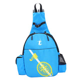 Maxbell Durable Tennis Racquet Bag with Detachable Shoulder Strap for Travel Unisex Blue - Aladdin Shoppers