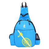 Maxbell Durable Tennis Racquet Bag with Detachable Shoulder Strap for Travel Unisex Blue - Aladdin Shoppers