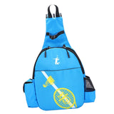 Maxbell Durable Tennis Racquet Bag with Detachable Shoulder Strap for Travel Unisex Blue - Aladdin Shoppers