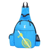 Maxbell Durable Tennis Racquet Bag with Detachable Shoulder Strap for Travel Unisex Blue - Aladdin Shoppers