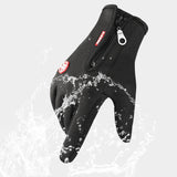 Maxbell 2xWinter Gloves Windproof Insulated for Motorcycle Cycling Adults Unisex S Black