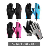 Maxbell 2xWinter Gloves Windproof Insulated for Motorcycle Cycling Adults Unisex S Black