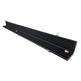Maxbell 3 Slots Snooker Pool Case with latches Portable for Billiard Supplies Black - Aladdin Shoppers
