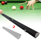 Maxbell 3 Slots Snooker Pool Case with latches Portable for Billiard Supplies Black - Aladdin Shoppers