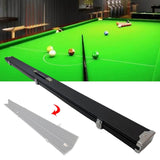 Maxbell 3 Slots Snooker Pool Case with latches Portable for Billiard Supplies Black - Aladdin Shoppers