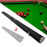 Maxbell 3 Slots Snooker Pool Case with latches Portable for Billiard Supplies Black - Aladdin Shoppers