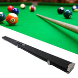 Maxbell 3 Slots Snooker Pool Case with latches Portable for Billiard Supplies Black - Aladdin Shoppers