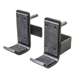 Maxbell Steel J Hook Barbell Holder Weight Rack Strength Training Fitness Workout 17.6cmx15cm - Aladdin Shoppers