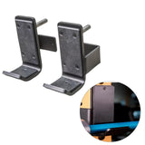 Maxbell Steel J Hook Barbell Holder Weight Rack Strength Training Fitness Workout 17.6cmx15cm - Aladdin Shoppers