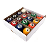 Maxbell 16 Pieces Mini Billiard Balls Pool Rod Balls Small Display for Gaming Rooms 32mm - Aladdin Shoppers