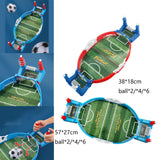 Maxbell Desktop Football Board Games Kit Indoor Toy Sports for Adults Kids 38cmx18cm Two Balls - Aladdin Shoppers