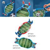 Maxbell Desktop Football Board Games Kit Indoor Toy Sports for Adults Kids 38cmx18cm Two Balls - Aladdin Shoppers