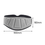 Maxbell Adjustable Weight Lifting Belt Weightlifting Belt Support Deadlift Protector M and Grey - Aladdin Shoppers
