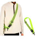 Maxbell Maxbell High Visible Reflective Belt Straps Motorcycling Outdoor Safety Running Gear 1 Pcs