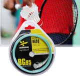 Maxbell Badminton Racket Racquet String Nylon High Strength for Training Men Women Light Blue - Aladdin Shoppers