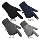 Maxbell Thermal Gloves Commuting Winter Gloves for Driving Outdoor Sports Riding Black Medium - Aladdin Shoppers
