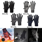 Maxbell Thermal Gloves Commuting Winter Gloves for Driving Outdoor Sports Riding Black Medium - Aladdin Shoppers