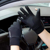 Maxbell Thermal Gloves Commuting Winter Gloves for Driving Outdoor Sports Riding Black Medium - Aladdin Shoppers