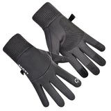 Maxbell Thermal Gloves Commuting Winter Gloves for Driving Outdoor Sports Riding Deep Gray Large - Aladdin Shoppers