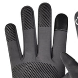 Maxbell Thermal Gloves Commuting Winter Gloves for Driving Outdoor Sports Riding Deep Gray Large - Aladdin Shoppers