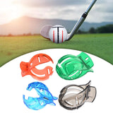 Maxbell Golf Ball Lines Marker Tool Template Liner Gift for Golf Enthusiasts Portable Red - Aladdin Shoppers