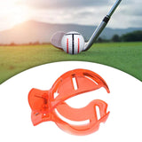 Maxbell Golf Ball Lines Marker Tool Template Liner Gift for Golf Enthusiasts Portable Red - Aladdin Shoppers