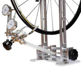 Maxbell Metal Bicycle Wheel Maintenance Heavy Duty Base Rack Bike Tire Truing Stand With Indicator - Aladdin Shoppers