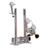 Maxbell Metal Bicycle Wheel Maintenance Heavy Duty Base Rack Bike Tire Truing Stand With Indicator - Aladdin Shoppers