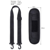 Maxbell 3xAdjustable Shoulder Strap Replacement Removable Padded Pad Durable Accessory Black