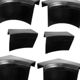 Maxbell 6 Pieces Pool Table Pocket Liners Black Billiard Table Liners Replacement - Aladdin Shoppers