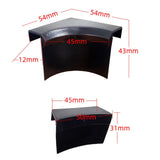 Maxbell 6 Pieces Pool Table Pocket Liners Black Billiard Table Liners Replacement - Aladdin Shoppers