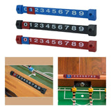 Maxbell Foosball Scoreboard Universal Portable 10 Numbers Table Football Counter Black - Aladdin Shoppers