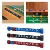 Maxbell Foosball Scoreboard Universal Portable 10 Numbers Table Football Counter Black - Aladdin Shoppers