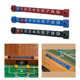 Maxbell Foosball Scoreboard Universal Portable 10 Numbers Table Football Counter Black - Aladdin Shoppers