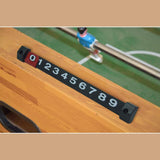 Maxbell Foosball Scoreboard Universal Portable 10 Numbers Table Football Counter Black - Aladdin Shoppers