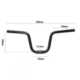 Maxbell Ultralight Bike Handlebar Cycling Handle 1 inch Clamp Riser Bars M Type 58x16cm - Aladdin Shoppers