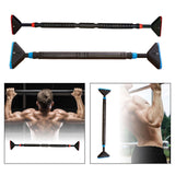 Maxbell Pull up Bar Adjustable Chin up Bar with Locking Mechanism for Gym Equipment Red - Aladdin Shoppers