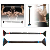 Maxbell Pull up Bar Adjustable Chin up Bar with Locking Mechanism for Gym Equipment Red - Aladdin Shoppers