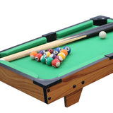 Maxbell Snooker Home Felt Surface Cues Mini Table pool Family Desktop Desk - Aladdin Shoppers