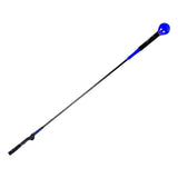 Maxbell Warm up Stick Nonslip Grip Swing Trainer Aid for Speed Aids Practicing blue 48inch - Aladdin Shoppers
