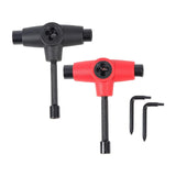 Maxbell Skateboard Tool Multi Tool Multifunctional for Longboards Repair Assembly Black - Aladdin Shoppers
