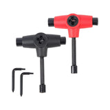 Maxbell Skateboard Tool Multi Tool Multifunctional for Longboards Repair Assembly Black - Aladdin Shoppers