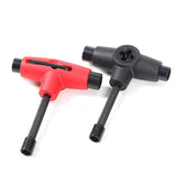 Maxbell Skateboard Tool Multi Tool Multifunctional for Longboards Repair Assembly Black - Aladdin Shoppers