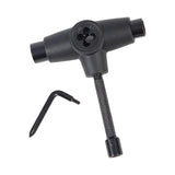 Maxbell Skateboard Tool Multi Tool Multifunctional for Longboards Repair Assembly Black - Aladdin Shoppers