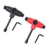 Maxbell Skateboard Tool Multi Tool Multifunctional for Longboards Repair Assembly Black - Aladdin Shoppers