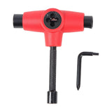 Maxbell Skateboard Tool Multi Tool Multifunctional for Longboards Repair Assembly Red - Aladdin Shoppers