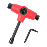 Maxbell Skateboard Tool Multi Tool Multifunctional for Longboards Repair Assembly Red - Aladdin Shoppers