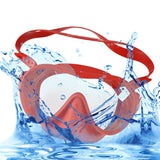 Maxbell Swim Snorkel Goggles Anti Fog Adjustable Headband Outdoor Men Full Face Red - Aladdin Shoppers