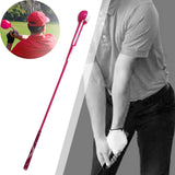 Maxbell Portable Golf Swing Training Aid Practice Position Correction Women Men 100cm Pink - Aladdin Shoppers