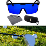 Maxbell Golf Ball Find Glasses Durable Blue Lens Men Women Tool Equipment - Aladdin Shoppers